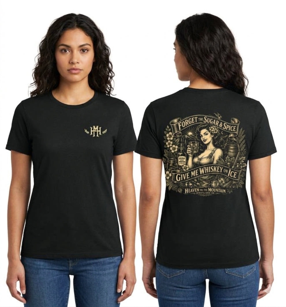 Short Sleeve T-shirt - Novelty "Sugar and Spice"